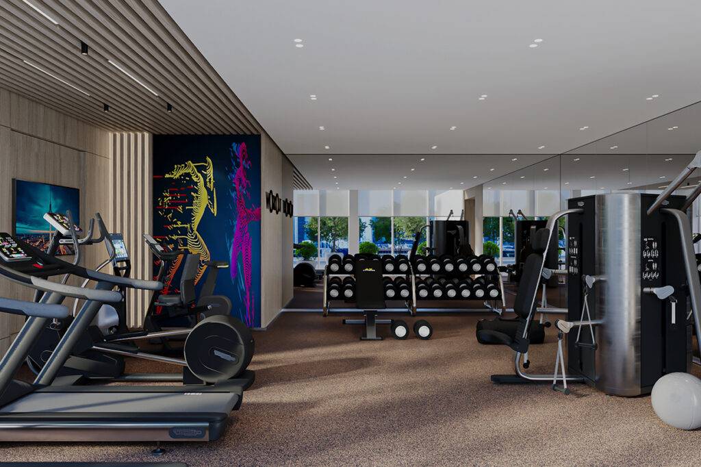 gym-VYB at business bay by ginco properites
