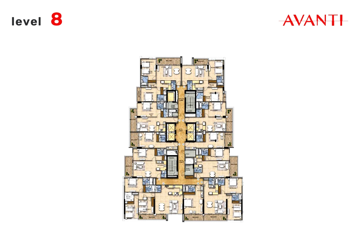 Avanti Apartments Floor Plan 5