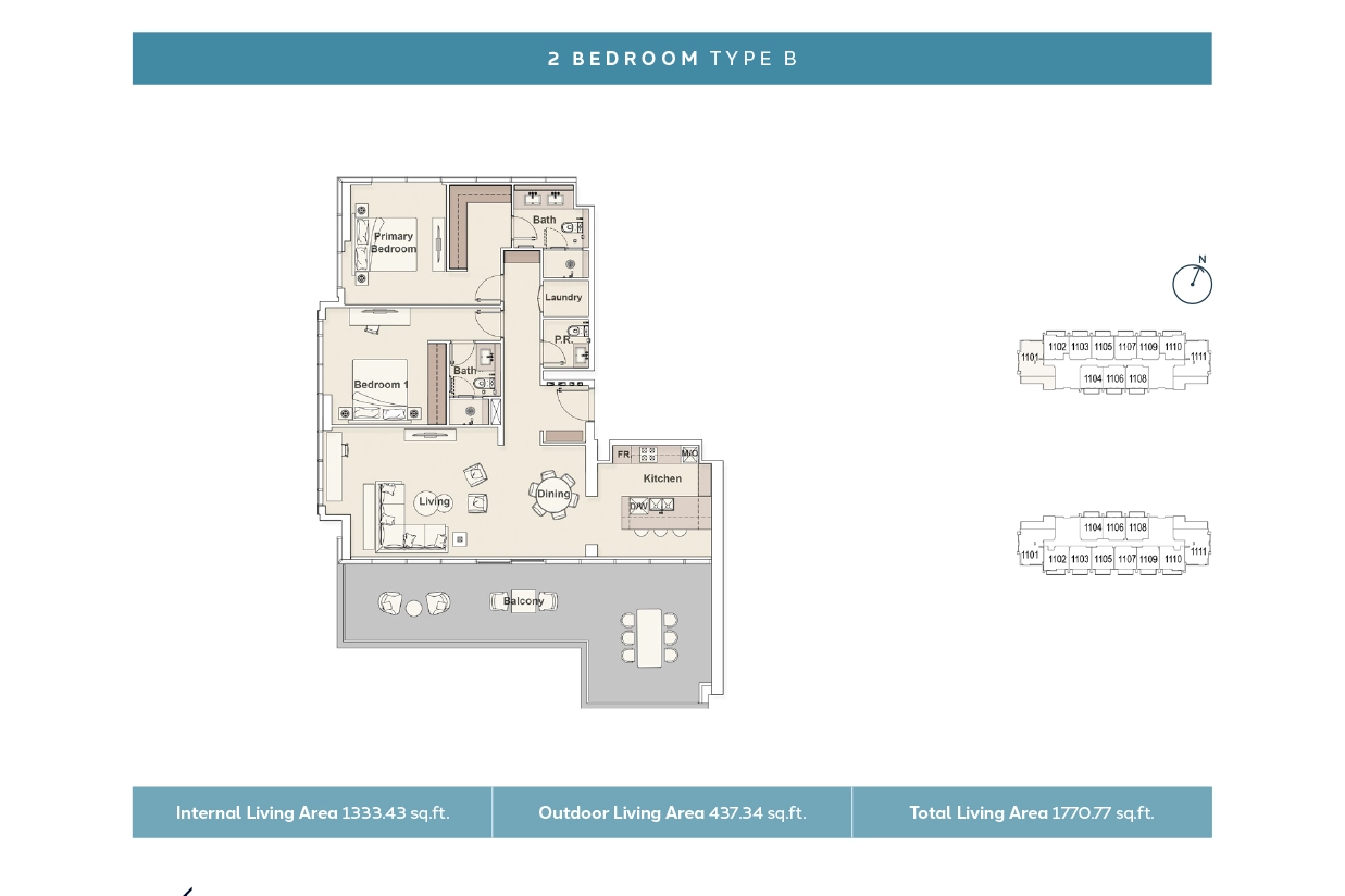 Kensington Waters (KW) Floor Plan 8