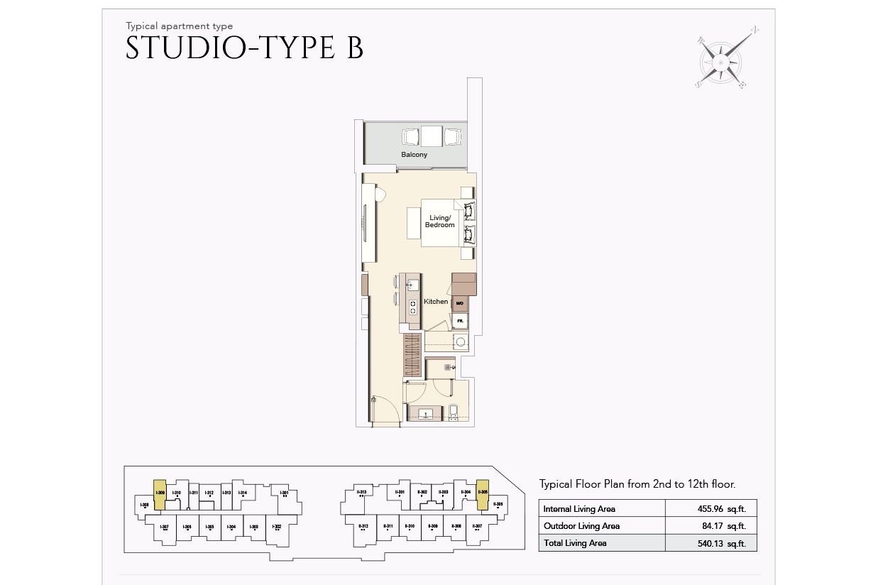 Wilton Park Residences Floor Plan 2