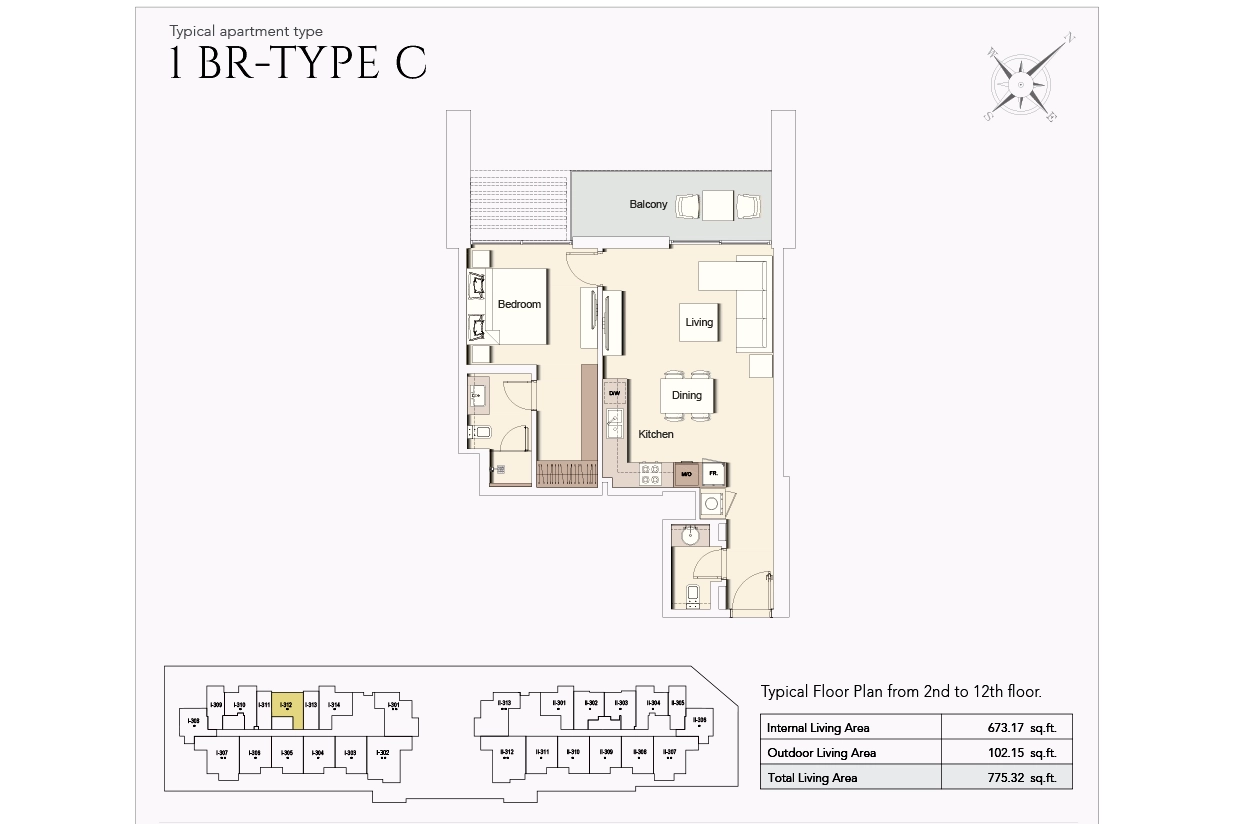 Wilton Park Residences Floor Plan 6