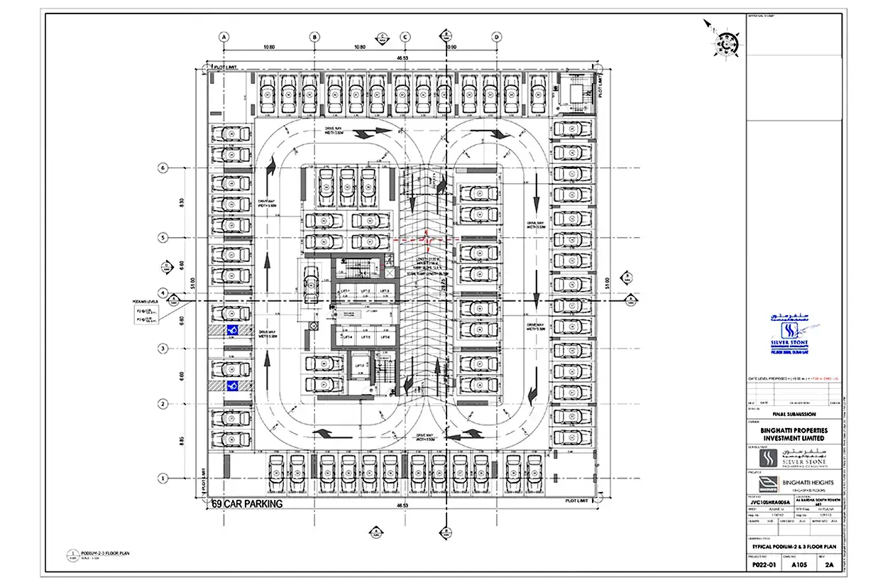 Binghatti Heights Floor Plan 4