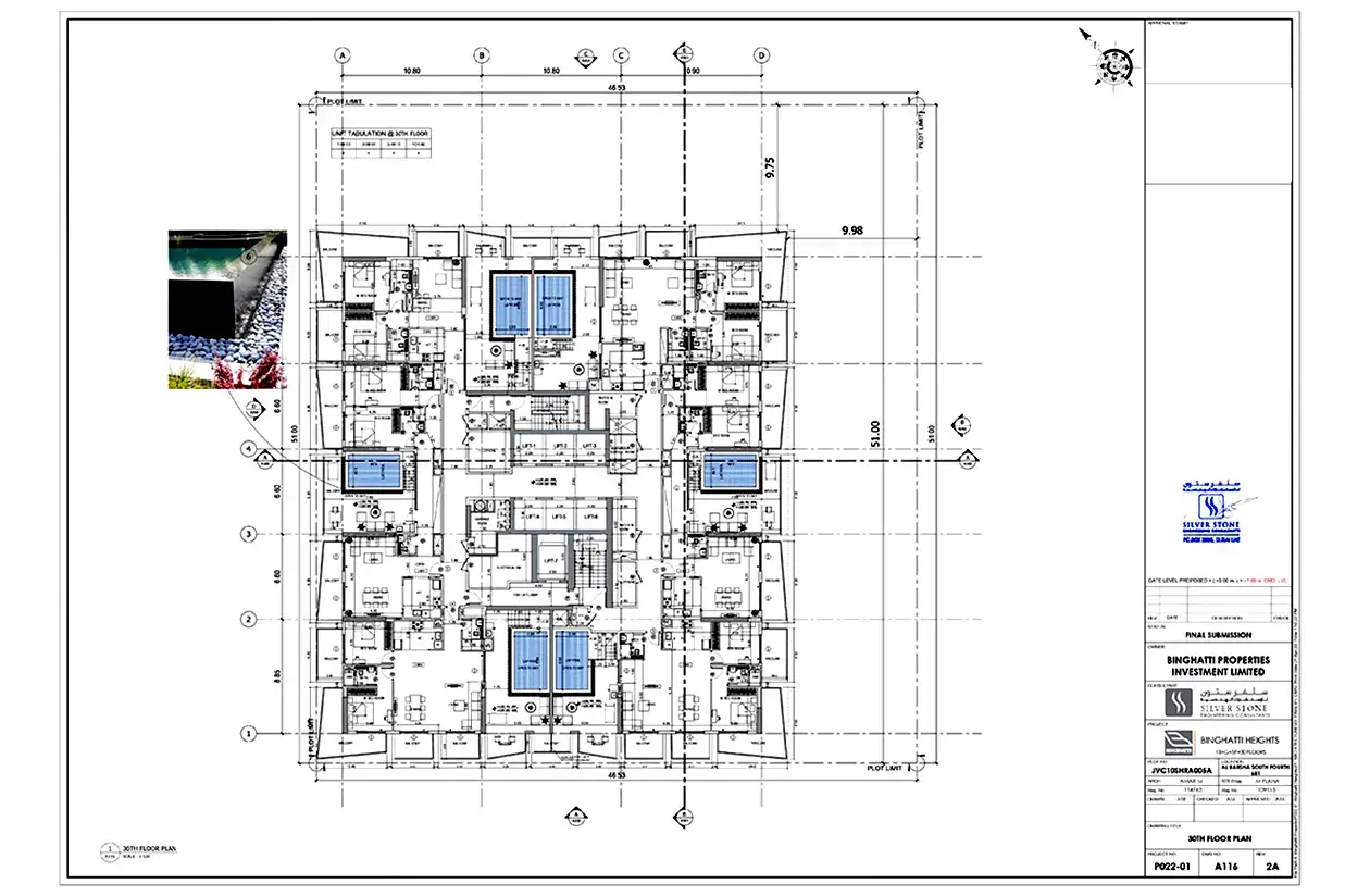 Binghatti Heights Floor Plan 7
