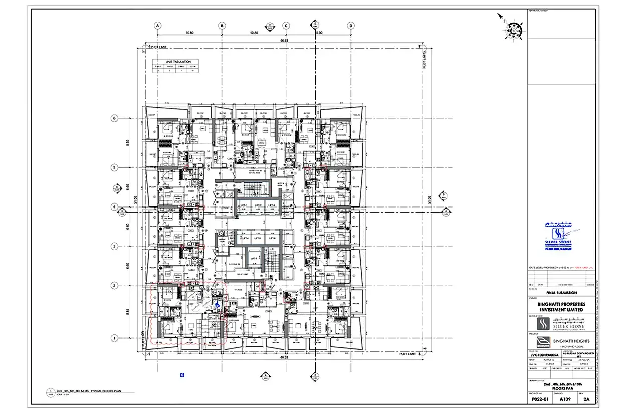 Binghatti Heights Floor Plan 8