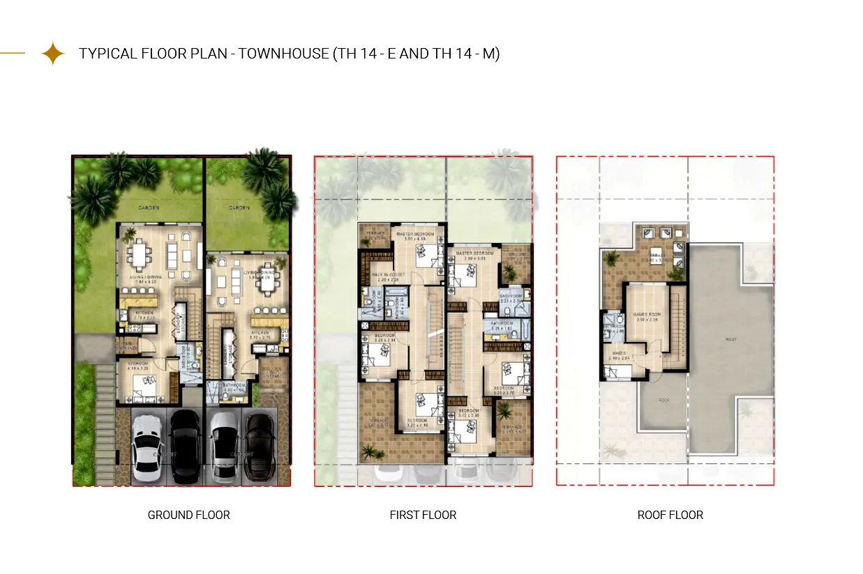 GreenWoods Townhouses Floor Plan 2