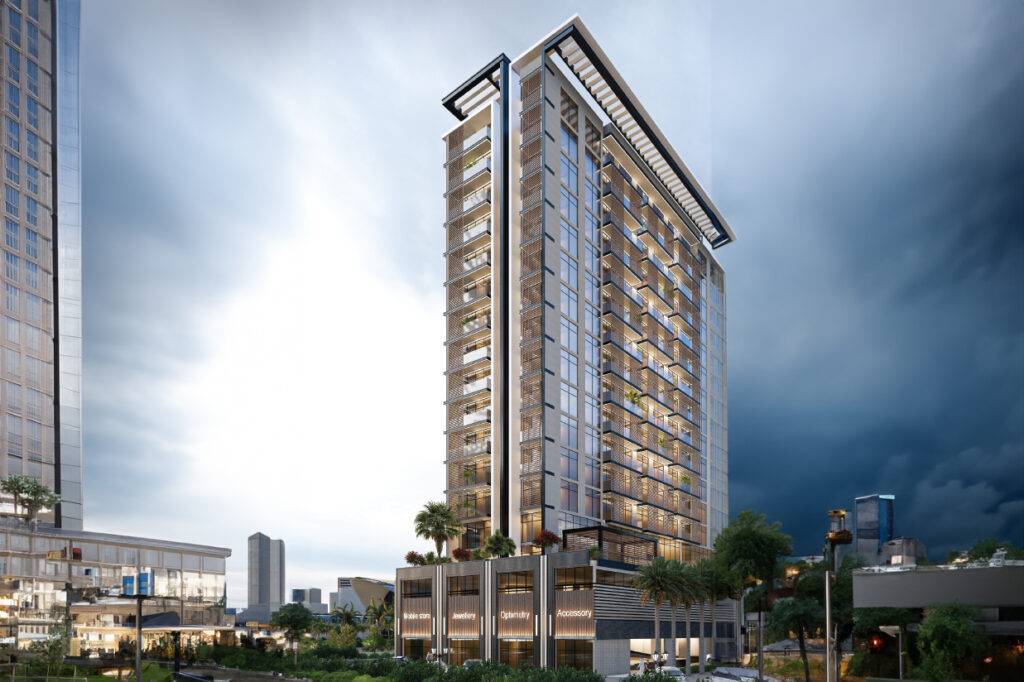 vyb at business by ginco properties - side elevation view