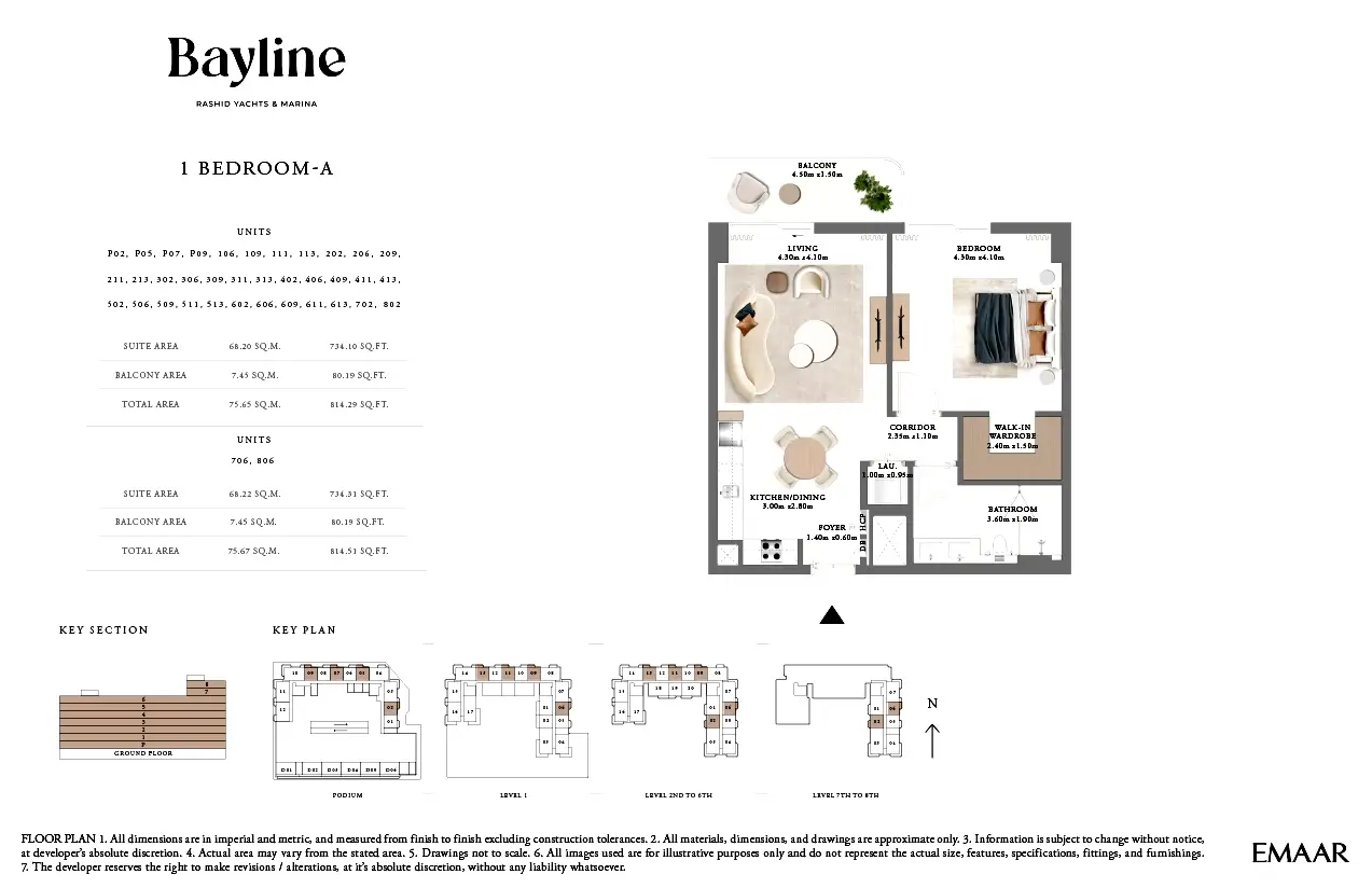 Bayline Floor Plan 1