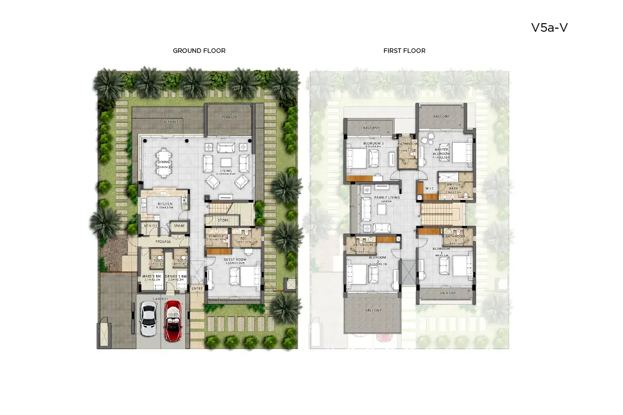 Veneto Villas Floor Plan 1