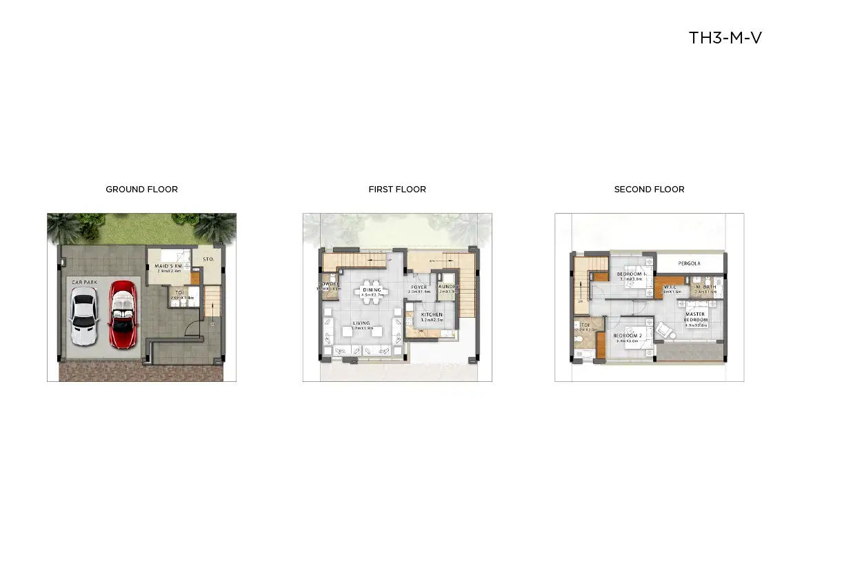 Veneto Villas Floor Plan 3
