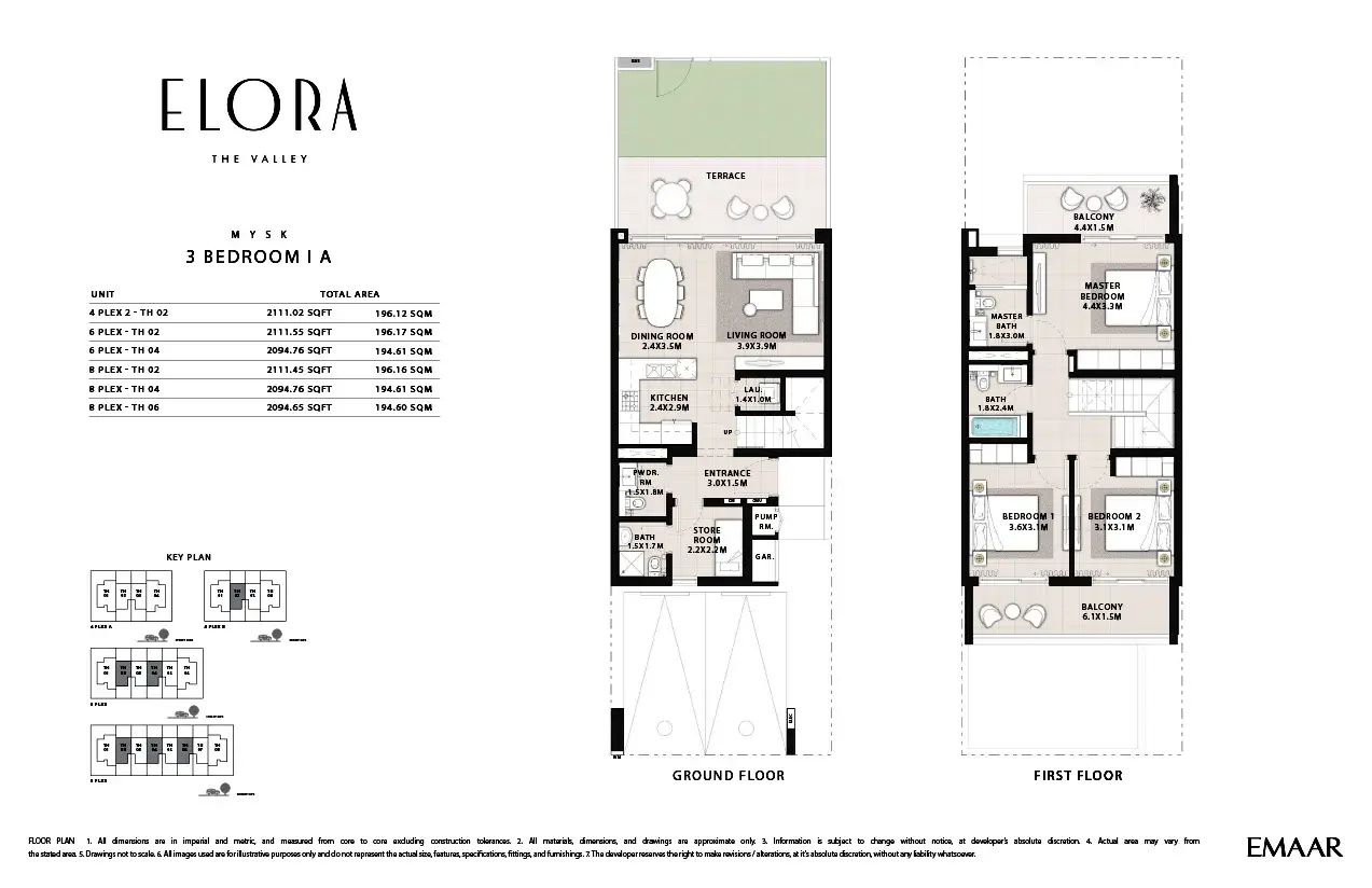 Elora Townhouses Floor Plan 3